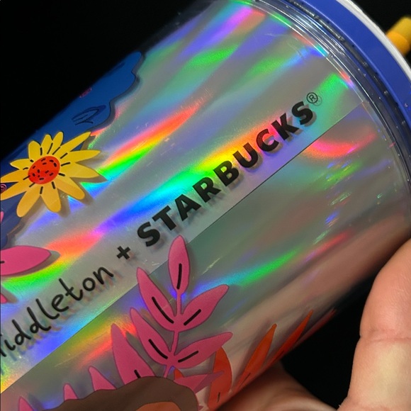 NWT Starbucks Holographic Illustrated Tumbler - ANANYA Rao-Middleton - Picture 12 of 12